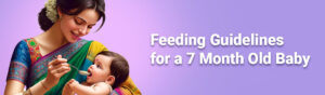 Feeding Guidelines for baby